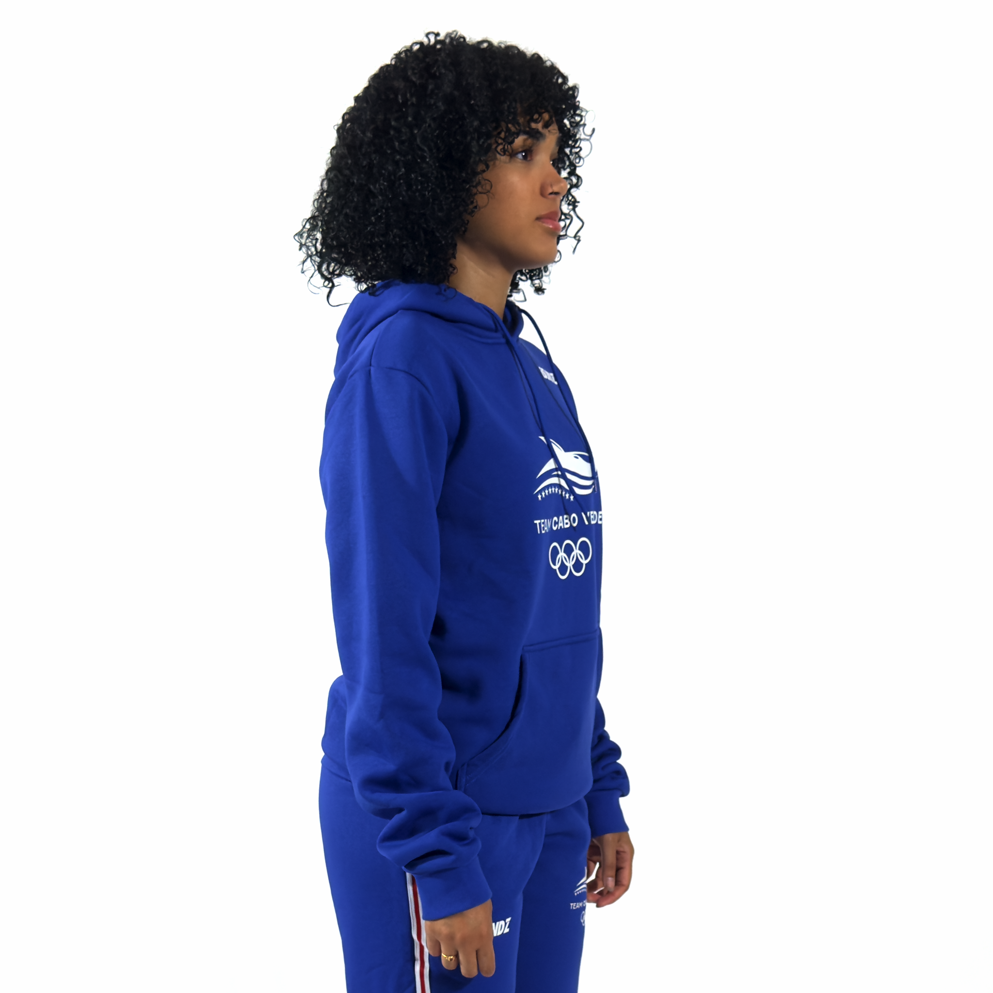 Official Team Cabo Verde Olympic Hoodie 2024