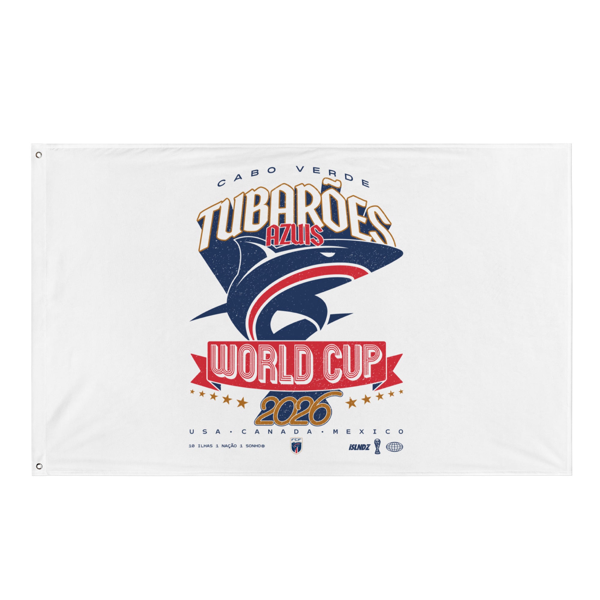 Cabo Verde World Cup Flag