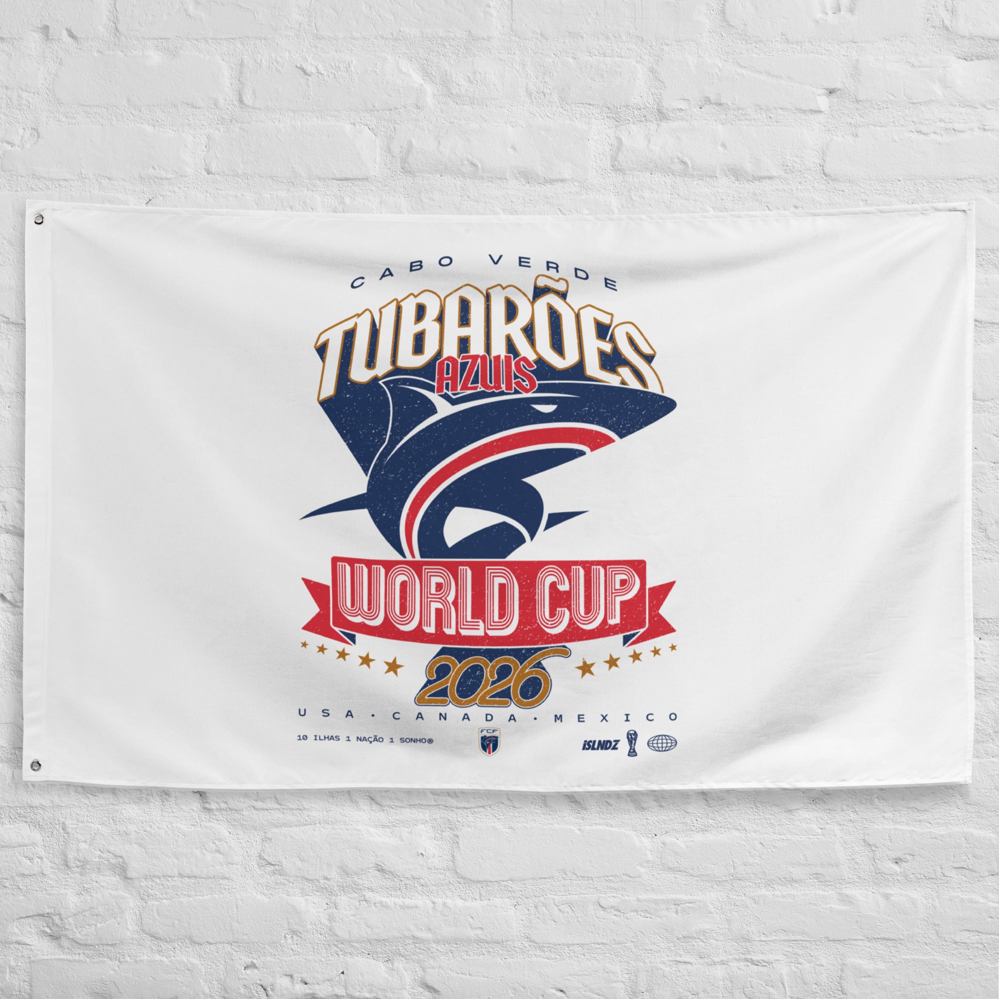 Cabo Verde World Cup Flag